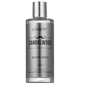 Mens Gifts, Sandalwood Beard Grooming Kit, Mens Grooming Kit for Boyfriend Dad, Him, 11pc Beard Straightener for Men Beard Care, Beard Growth and Trimming Gift, Beard Wash Growth Oil & More