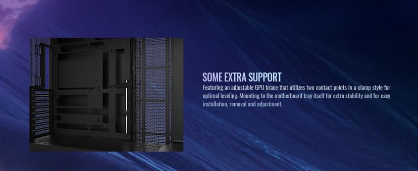 Thermaltake View 600 TG; Full Tower; 420mm Radiator Support; 480mm GPU Clearance; Hidden Connector Support; Rotatable PCIe Slots; 220mm PSU Clearance; Black; CA-11H-00F1WN-00