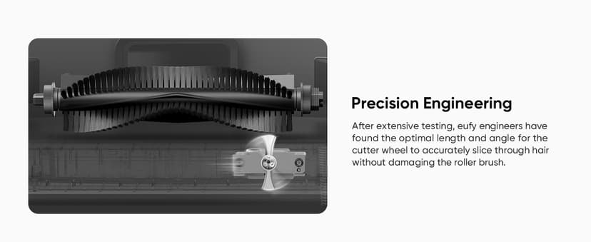 eufy L60 Robot Vacuum with Self Empty Station, Hair Detangling Technology, Up to 60 Days Hands Free Cleaning, 5,000 Pa Suction, Remove Hair, Dust