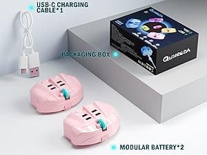 RC Cars, Pink Remote Control Car for Girls, 2.4 GHZ Double Sided RC Stunt Car 360° Rotating Remote Control Crawler with Headlights Car Toys for 6 7 8 9 10 11 12 Girls Birthday Gift Grandkids