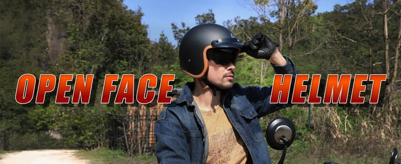 TRIANGLE 3/4 Motorcycle Helmet,Retro Open Face Adults Helmets with Visor,Half Face Moped Helmet for Men & Women,DOT Approved Helmets for Cruiser Scooter(L)