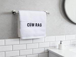 KISSHAKE Funny Gifts for Him, Anniversary for Men Boyfriend Husband, Mens Birthday Gift Ideas, Unique Christmas Stuff Gag Gift Baskets for Men Friends, 100% Cotton Hand & Face Towels B0FSQVXJGN