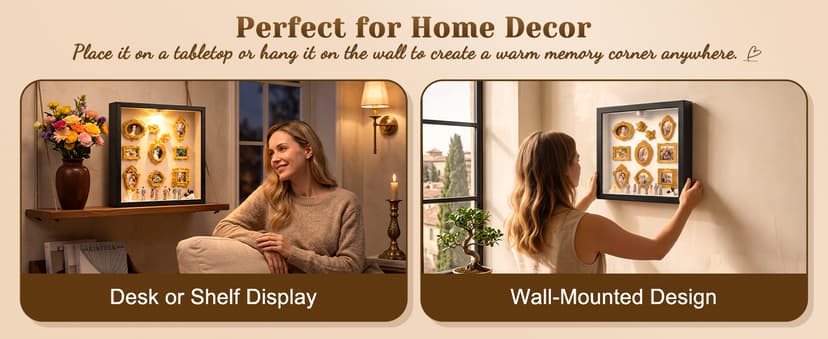 Creative Story Scene Building Set with Remote Control Warm Light, Vintage Decor Gift for Women, Friends and Family BlueFire DIY Mini Museum Kit, Handmade Shadow Box Craft with LED Light B0H29B9VVH