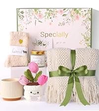 Self Care Gifts for Women, Get Well Gifts, Birthday Gift for Women Care Package, Sympathy Basket Inspirational Baskets, Thinking of You Gift Ideas for Mom Mother Wife Her Sister Friend
