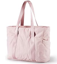 BAGSMART Large Toiletry Bag Travel Bag with Hanging Hook, Water-resistant Makeup Cosmetic Bag Travel Organizer for Accessories, Shampoo, Full Sized Container, Toiletries