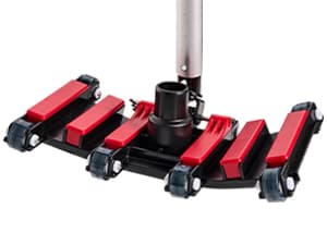 Sepetrel Commercial Grade Pool Vacuum Head with Wheels,14" Extra-Wide & Weighted Flexible Heavy-Duty Vac Cleaner for Effortless, Deep Cleaning