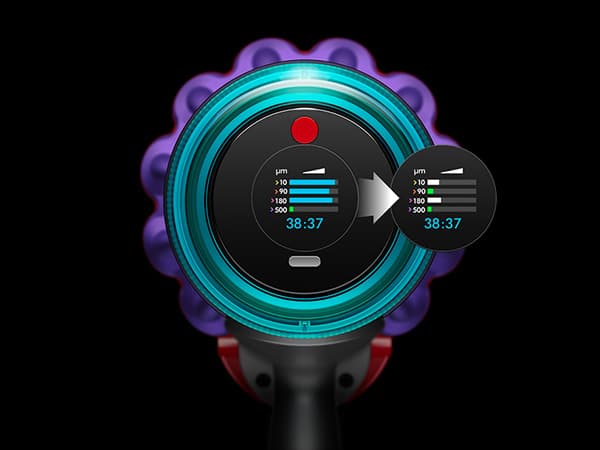 Dyson Gen5detect Cordless Vacuum, 280AW, 3 Power Modes, Up to 70 Minutes,² Illumination Reveals dust, HEPA Filtration, All Floor Types