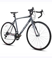 HILAND 700c Road Bike 14 Speed, Aluminum Frame Racing Bike, City Commuter Bicycle for Men Women