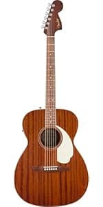 California Standard Redondo Mini with Bag, Sapele Top, Natural Sapele