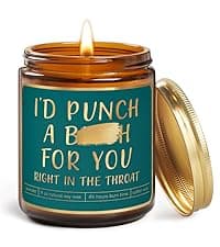 UAREHIBY Happy Birthday Candle Gifts for Women,Unique Best Friend Birthday Gifts for Her,Sister,Funny Birthday Gifts for Men,Mom,Dad,Bestie Present,16 18 21 30 40 50 60 Bithday Gifts, Brown