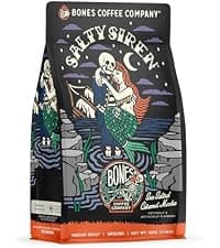 Bones Coffee Company NEW World Tour Sample Pack, Single-Origin Flavored Coffee Low Acid Medium Roast Arabica Beans Specialty Coffee Gifts Compatible Auto Drip and French Press, 4 oz Pack of 5 Ground B0BBY6V5T3