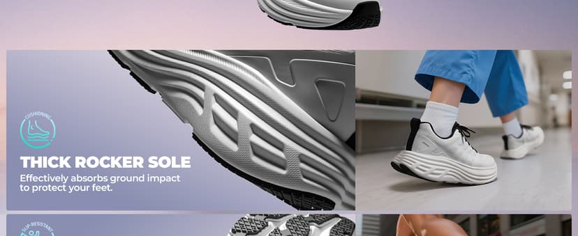 NORTIV 8 Women's Walking Shoes Cushion Running Tennis Shoes ActiveFloat Non-Slip Comfortable Breathable Workout Gym Sports Athletic Fashion Sneakers