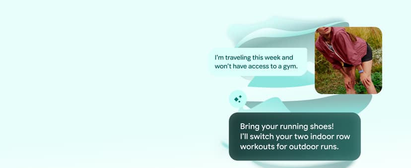 Google Fitbit Air - Screenless Activity Tracker with Fitness, Heart Rate, and Sleep Tracking - Personalized AI-Powered Coaching - Up to 7 Days’ Battery Life - Works with iOS and Android - Obsidian