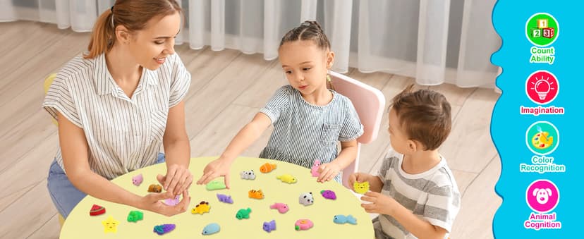 30 Pack Squishy Toys, Kawaii Squishies Party Favors for Kids 4-8 8-12 Treasure Box Toys for Classroom Birthday Xmas Gifts Goodie Bag Mini Animals Mochi Squishy Stress Relief Sensory Toys Random B0DG2VRFV7