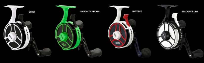 13 Fishing - Freefall Ghost - Inline Ice Fishing Reels