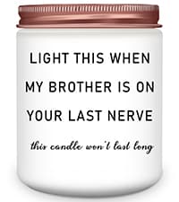 Homsolver Daughter in Law Gifts, Birthday Christmas Anniversary Wedding Gifts for Daughter from Mother Father in Law, Funny Sons Girlfriend, Future Daughter-in-Law Lavender Candle Gift from Mom Dad
