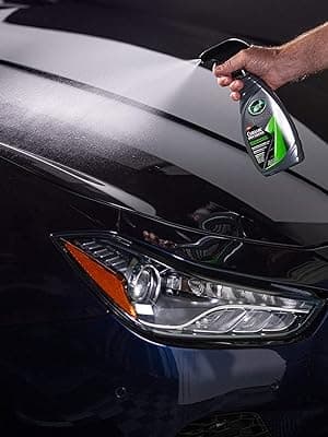 Turtle Wax Hybrid Solutions Ceramic Spray Coating, High Shine Car Wax, Offers Durable Paint Protection, Extreme Water Beading Action, Safe for Glass, Wheels, Trim and More, 16 oz (Pack of 1)