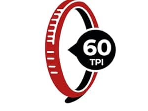 Fincci 700x40c Bike Tires, 42-622, Foldable, 1mm Nylon Antipuncture Protection with 48mm Schrader Valve Inner Tubes, Tough & Durable, Pack of 2 – for Gravel, Road, Hybrid & Touring Bicycles