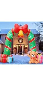 Christmas Ring Toss Games for Family Kids Party 5 Pack Inflatable Nutcrackers Toss Game Adults for Indoor Outdoor Garden Toys Gifts Holiday Decorations