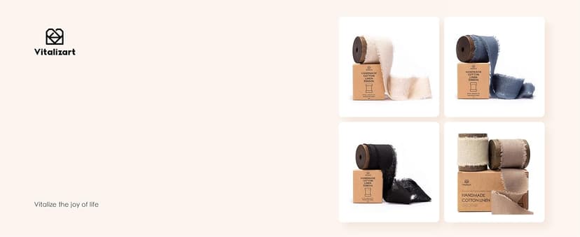 Vitalizart Merry Christmas Ribbon 5/8 Inch Natural Cotton Handmade Frayed Fringe Ribbons 15 Yd for Gift Wrapping Crafts Flower Wreath Garland Holiday Decorations Green Red White