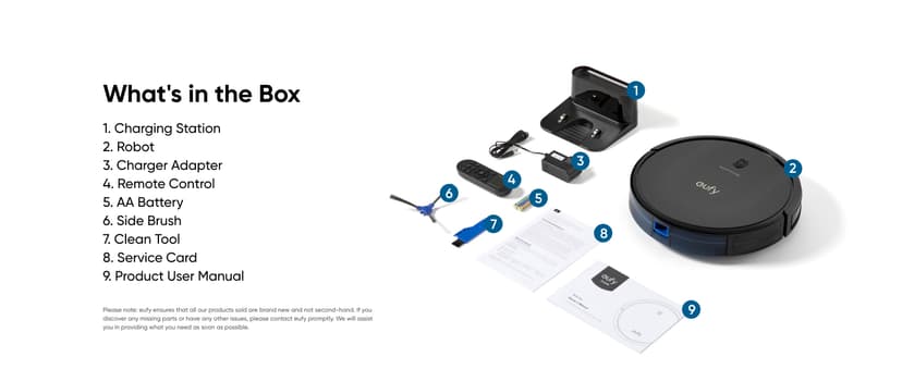 eufy Like-New BoostIQ RoboVac 11S MAX, Robot Vacuum Cleaner, Super-Thin, Powerful Suction, Quiet, Self-Charging Robotic Vacuum Cleaner, Cleans Hard Floors to Medium-Pile Carpets, Black (Renewed)