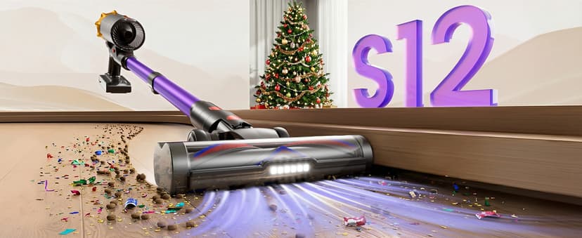 Cordless Vacuum Cleaner, 600W 50KPA 70 Mins Vacuum Cleaners for Home, Self-Standing Cordless Vacuum with Charging Dock Station, LED Display, Upgraded Anti-Tangle Stick Vacuum for Pet Hair/Carpet/Floor