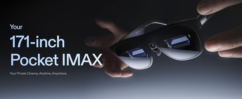 XREAL One Pro AR Glasses with X1 Chip, Native 3 DoF, X-Prism Optics, 3D Mode, 57°FOV 171" 120Hz FHD Display, XR Glasses for iPhone 17/16, Steam Deck, ROG, Mac, PC, Android & iOS M (IPD 57-66mm)