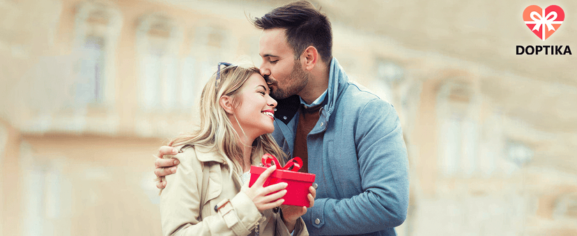 DOPTIKA Minimalist Brown Leather RFID Protected Bi-Fold Wallet for Men, Husbands