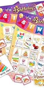 39Pcs Christmas Bingo Game for Kids Adults 24 Players Bingo Cards Christmas Games with Reward Stickers Xmas Activities Family Party Game