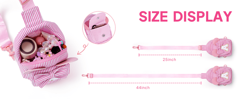 Birthday Gifts for Girls Kids, Gifts for 2 3 4 5 6 7 Year Old, Toddler Purse, Little Girls Purse, Kid Crossbody Bag Sling Bag 2 3 4 5 6 Year Old Girl Birthday Gift for Girls Sling Bag, Pink A B0F937G77K