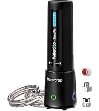 Waterdrop 15UC-UF 0.01 μm Inline Water Filter for Refrigerator, 2 Years, In Line Water Filter for Icemaker, Ideal for Ice Maker, RV, Refrigerator, 1/4 inch Direct Connect, NSF/ANSI 42 Certified
