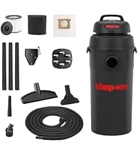 Shop-Vac 5 Gallon 5.5 Peak HP Wet/Dry Vacuum, Wall Mountable Compact Shop Vacuum with 18+7Ft Long Hose & Attachments, Ideal for Jobsite, Garage, Car & Workshop. 9522236