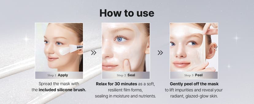 +123% Hydration, Instant Glow, Peel Off Face Mask, Elasticity & Firmness, Korean Skin Care, 1.69 fl oz COSRX PDRN Exosome Overnight Face Mask, Korean Glass Skin Glow, 1.69 fl oz B0FWK57DL4