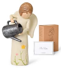 Garden Gifts for Mom, Sisters, Friends, New Home Gift Ideas, Unique Sculpted Hand-Painted Figurine Gardening Gifts for Women, Garden Gift for Gardeners Woman B0DCN2H3B2