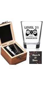 30th Birthday Gifts for Men - Limited Edition Vintage 1996 Shot Glass with Wooden Box - Cheers To 30 Years Old, Finally 30th Birthday Party Decoration - Turning 30 Bday Gift for Men Brother Friend B0F2DW8MVT