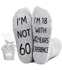 HAPPYPOP Birthday Gifts for Women - Funny Birthday Socks for Her in 50s