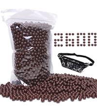 Slingshot Ammo 3/8 Inch, Biodegradable Clay Sling Shot Ammo Ball 9mm - 10mm for Hunting and Target Practice