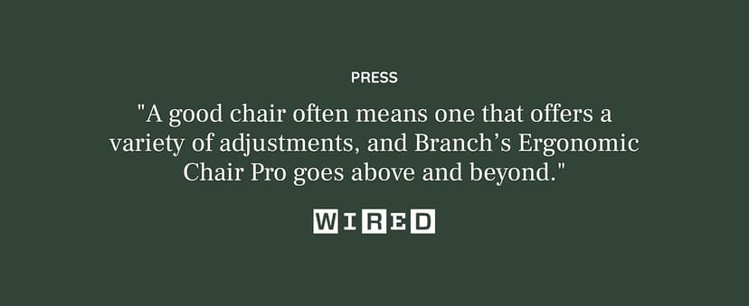 Branch Ergonomic Chair Pro - Mesh Office Chair with 14 Points of Adjustment - Height, Depth & Tilt Adjustable - 5D Armrests - Forward Tilt, Smooth Recline, and Lumbar Support - Black