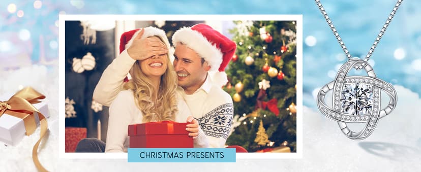 MOOSEA Love Knot Moissanite Necklace for Women, 1-3 ct D Color VVS1 Clarity Moissanite Pendant Necklace 925 Sterling Silver, Anniversary Birthday Gifts for Women Wife Mom Girlfriend Jewelry Gifts