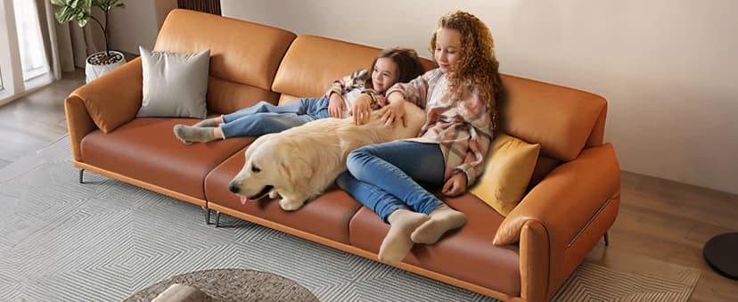 Fuloon Faux Leather Couch Cushion Slipcover, Waterproof Stretch Covers for Sofa, RV Chair Seat Cover, Individual Loveseat Couch Cushion Replacement, PU Leather Sofa Slipcovers(3 Pack, Brown)