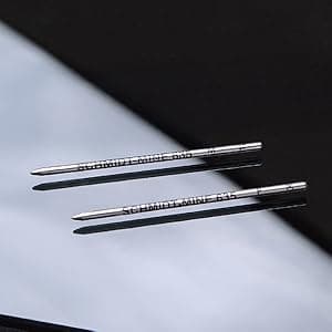 novium Hoverpen Interstellar - Space Black, Ballpoint Pen, Unique Conversational Starter, Premium Futuristic Design, Precision Flow Ink, Schmidt Ballpoint Cartridges