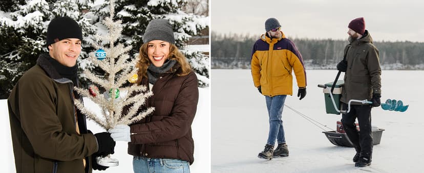 Winter Beanie Hat Scarf Touchscreen Gloves Set for Men and Women, Beanie Gloves Neck Warmer Set with Warm Knit Fleece Lined