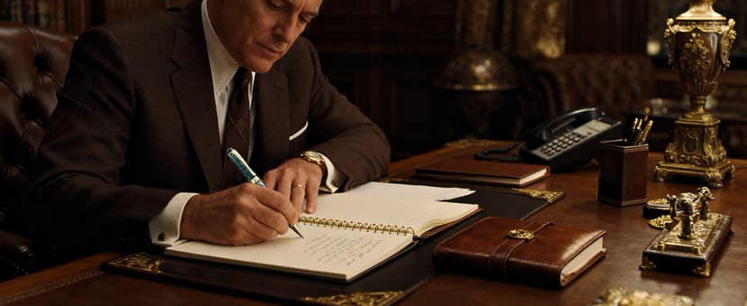 Luxury Ballpoint Pens Black Ink 0.5mm Medium Point Work Pen Smooth Writing,Elegant Fancy Nice Gift Pen Set for Signature Executive Business Office Supplies - Gift Boxed with Extra Refills