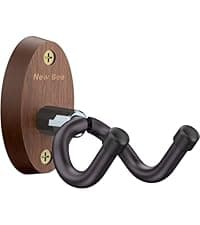 New Bee Guitar Cable 10ft Electric Instrument Bass AMP Cord for Electric Mandolin, Pro Audio (Right Angle to Straight, Black)