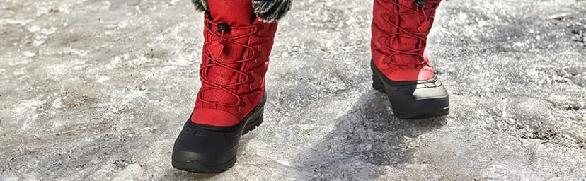 Kamik Momentum 3 Snow Boots for Women - Waterproof Boots - Insulated Winter Shoes for Women - Deep-Lug Traction Winter Shoes - -40°F Temperature Rating - Bungee Lacing System