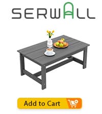 SERWALL Patio Chaise Lounge Chair Set of 2, 78'' Long 5-Positions Adjustable HDPE Outdoor Lounger for Pool, Poly Lounge Chair with Rolling Wheels & Cup Holder for Poolside, Deck, Blue