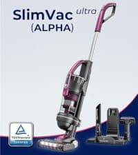 Roomie Tec Corded Stick Vacuum Cleaner - 450W, Lightweight 2 in 1 Handheld with Powerful Suction, Bagless HEPA Filter, Large Dust Capacity, 20ft Cable - Ideal for Floors, Dorm Room, & Home Cleaning