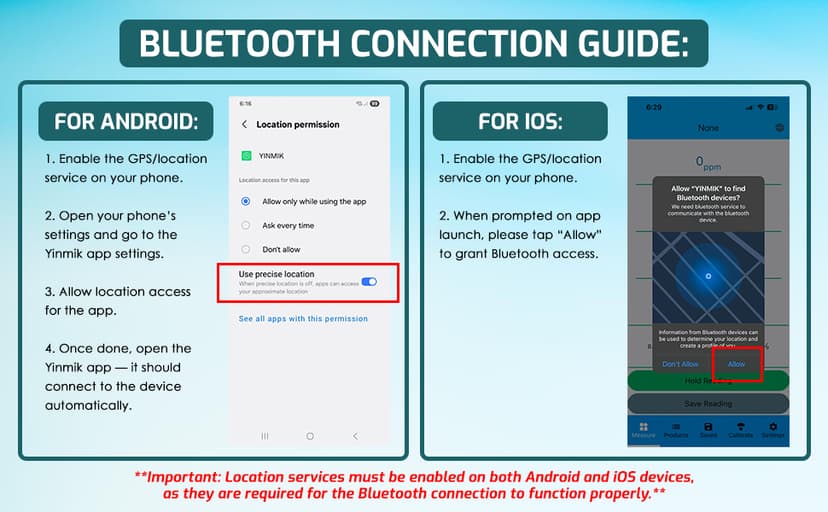 6-in-1 Wireless Water Quality Tester Bluetooth Floating Water Quality Monitor for Pools, Spas, and Hydroponics - pH, EC, ORP, Chlorine, Salinity, and Temperature Measurement
