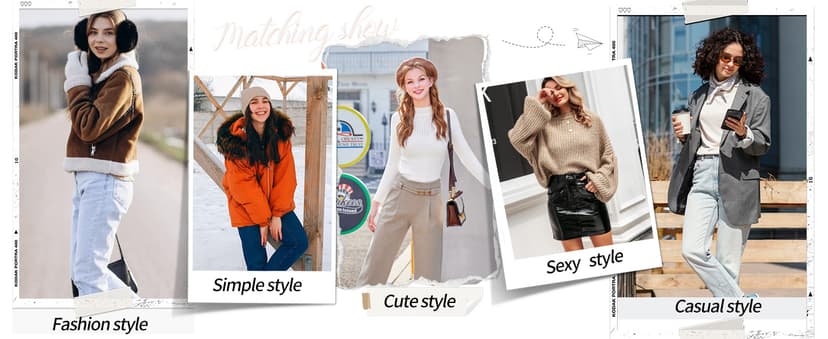 Rominz Women's Winter Snow Boots - Waterproof Black Fur Lined Warm Mid Calf Non-Slip Ankle Boots - White Lace-Up Platform