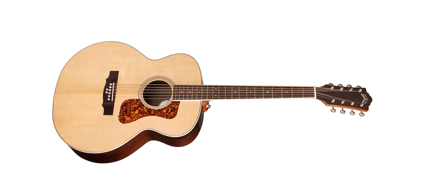 GUILD BT-258E Baritone Deluxe Acoustic-Electric Guitar - Natural